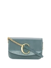 Chloé C Crossbody Bag - Blue