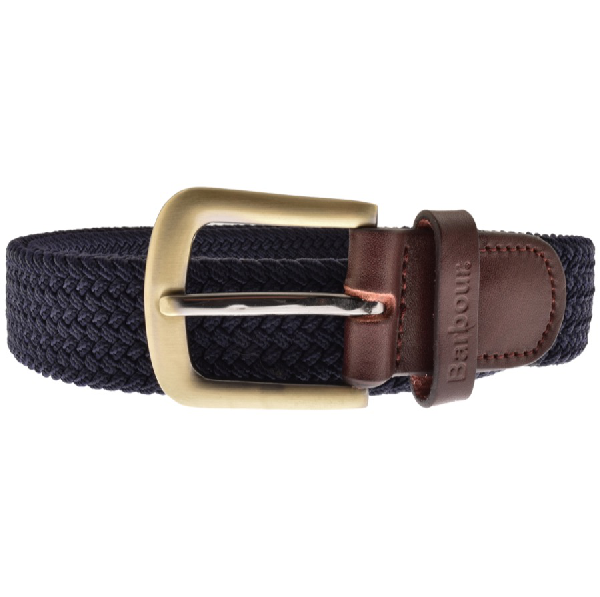 barbour woven belt