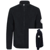 Fred Perry Borg Zip Through Fleece Jacket Navy