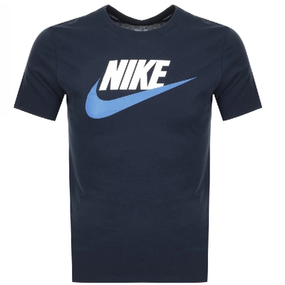Nike Futura Icon T Shirt Navy