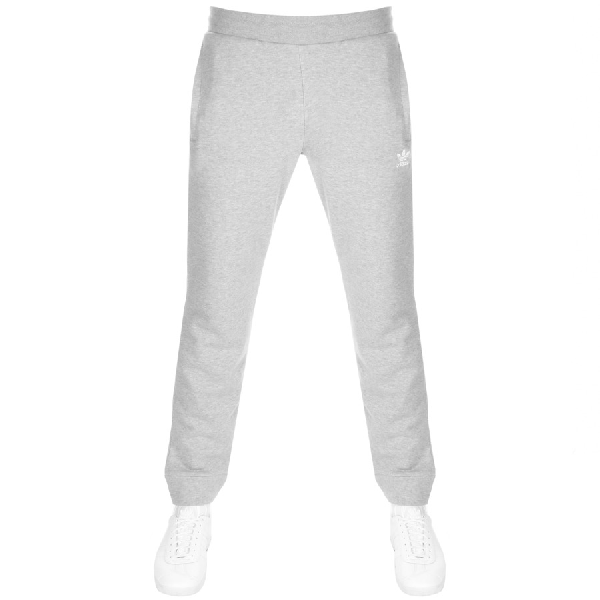 adidas jogging bottoms grey