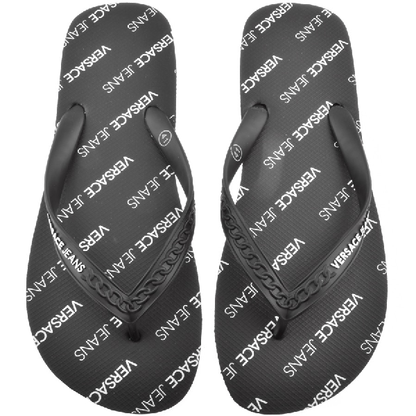 versace jeans flip flops