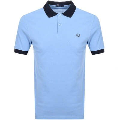 Fred Perry Colour Block Polo T Shirt Blue | ModeSens