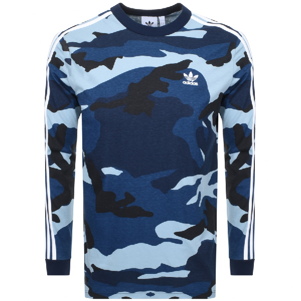 adidas blue camo shirt