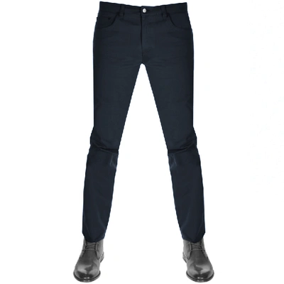 Ted Baker Indonis Slim Fit Trousers Navy
