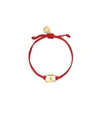 Tory Burch Embrace Ambition Bracelet In Red / Tory Gold