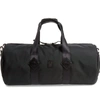 Topo Designs Classic Duffle Bag - Black In Ballistic Black/ Black Leather