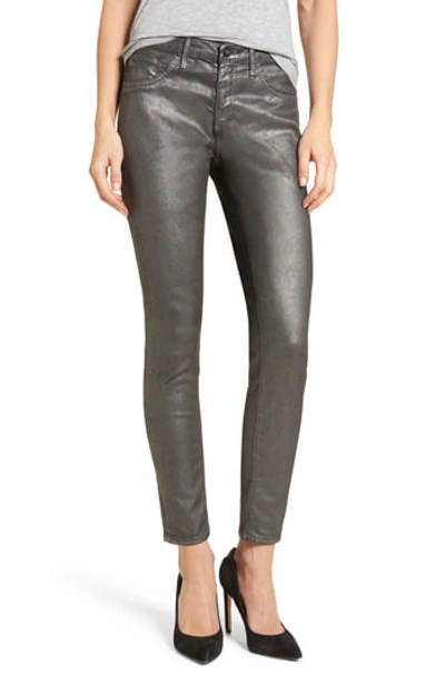Ag The Legging Ankle Jeans In Metalized Rich Mercury