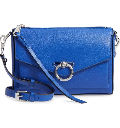 Rebecca Minkoff Jean Mac Convertible Crossbody Bag Blue In