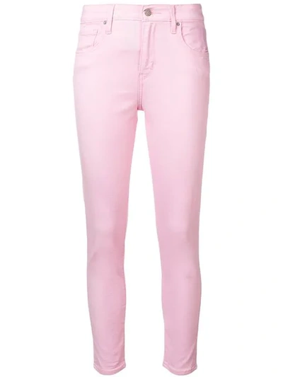 Levi's 721 Skinny Jeans In Pink