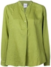 Aspesi Boxy-fit Blouse - Green