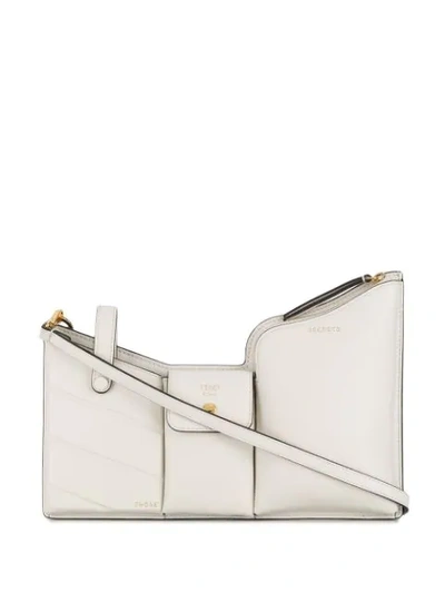 Fendi Pockets Mini Bag In White