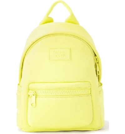 Dagne Dover Small Dakota Neoprene Backpack - Yellow In Sunbreak