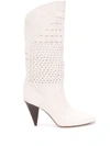 Isabel Marant Pointed Toe Boots - White