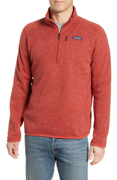 red patagonia better sweater