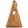 Loewe Bow Oversized Leather Shoulder Bag In 3649 Light