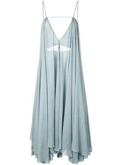 Jacquemus La Robe Bellezza Dress In Blue