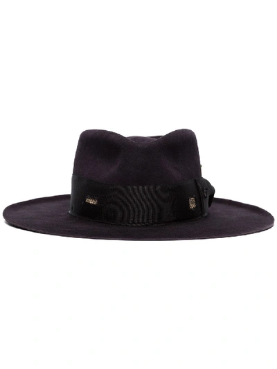Nick Fouquet Midnight Blue Buena Vista Fur Hat