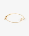 Ann Taylor Initial Bracelet In C