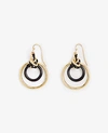 Ann Taylor Twisted Knot Drop Earrings In Gold