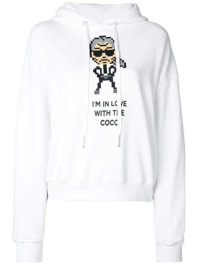 Mostly Heard Rarely Seen 8-bit Coco Hoodie In White