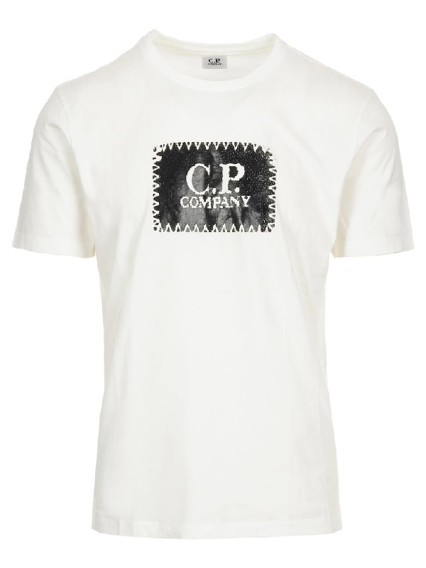 C.p. Company Cp Company Cotton T-shirt In White | ModeSens
