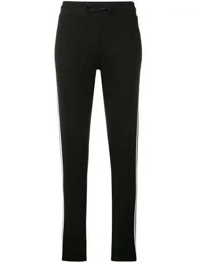 Quantum Courage Side Stripe Track Trousers In Black