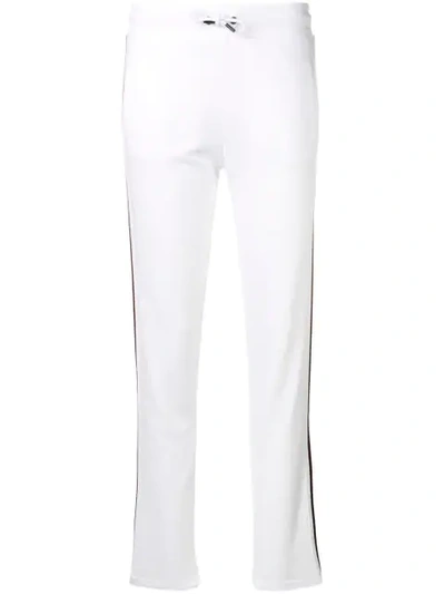 Quantum Courage Side Stripe Track Trousers In White