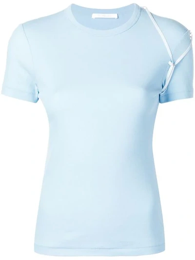 Helmut Lang Bra Strap T-shirt - Blue