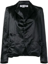 Comme Des Garçons Comme Des Garçons Single Breasted Blazer In Black