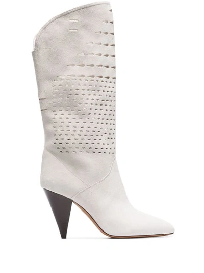 Isabel Marant Lurrey Boot In White