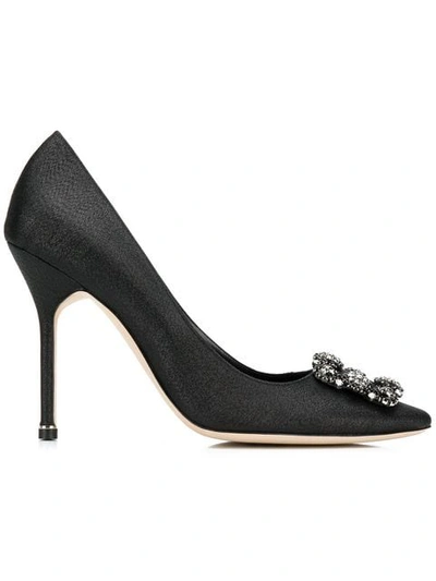 Manolo Blahnik Hangisi Pumps In Black