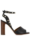 Valentino Garavani Valentino  Rockstud Sandals - Black