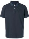 Parajumpers Logo Patch Polo Shirt In Blue