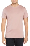 Robert Barakett Georgia Crewneck T-shirt In Cool Pink