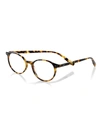 Eyebobs Case Closed Plaid Acetate Reading Glasses In Tortoise / Clear