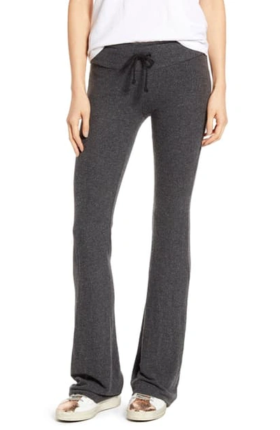 Wildfox Tennis Club Flared Sweatpants In Clean Black ModeSens