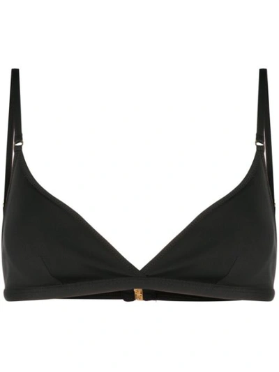 Stella Mccartney Triangel-bikinioberteil In Black