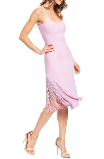 Shop Dress The Population Rory Midi Dress In Lavender