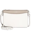 Kate Spade Margaux Medium Convertible Crossbody Bag - Pink In Optic White Multi/silver