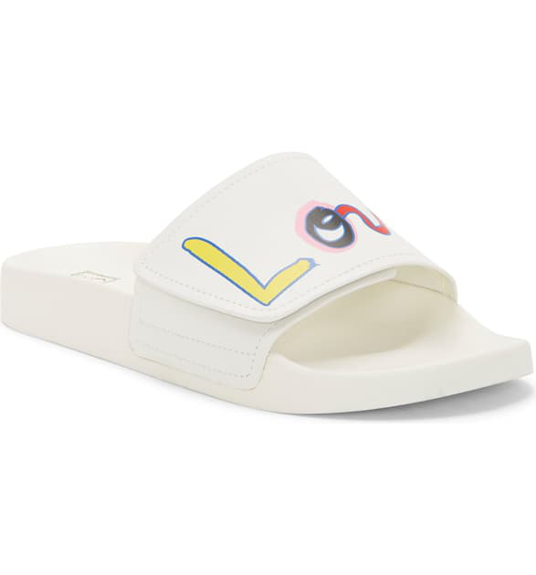 ellen leather slide sandal