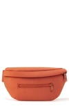 Dagne Dover Ace Neoprene Fanny Pack - Red In Clay Red