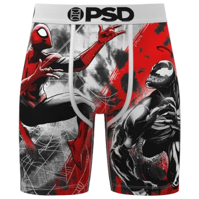 Psd Mens  Marvel Vs Underwear In Red/grey/white