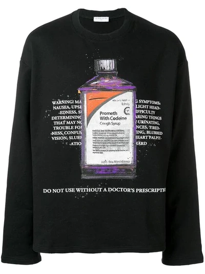 Ih Nom Uh Nit Printed Sweatshirt - Black | ModeSens