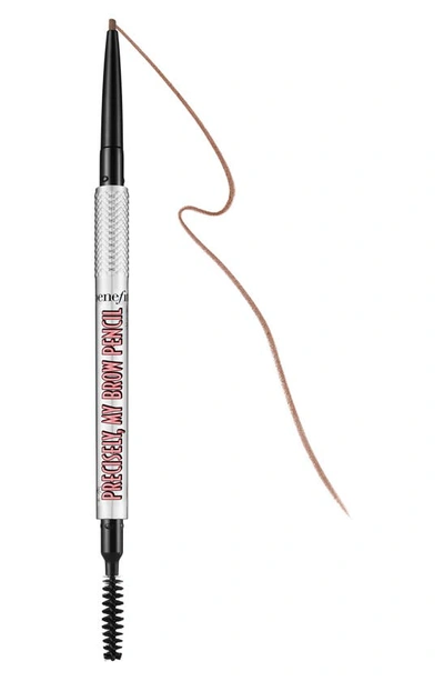 Benefit Cosmetics Precisely, My Brow Pencil Waterproof Eyebrow Definer Shade 3.75 0.002 / 0.08g In Shade 3.75 (warm Medium Brown)