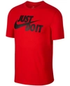 Nike Men's Sportswear Just Do It T-shirt In Red
