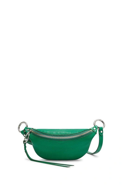 Rebecca Minkoff Emerald Green Waist Bag | Bree Mini Belt Bag |  In Jungle