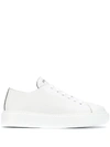 Prada Low-top Leather Sneakers - White