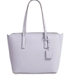 Kate Spade Medium Margaux Leather Tote - Purple In Frozen Lilac