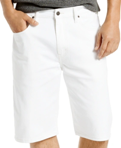 Levi's Levi&#039;s® Men&#039;s 569 Loose Straight-fit White Bull Denim Shorts